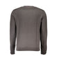 Gray Cotton Men Sweater