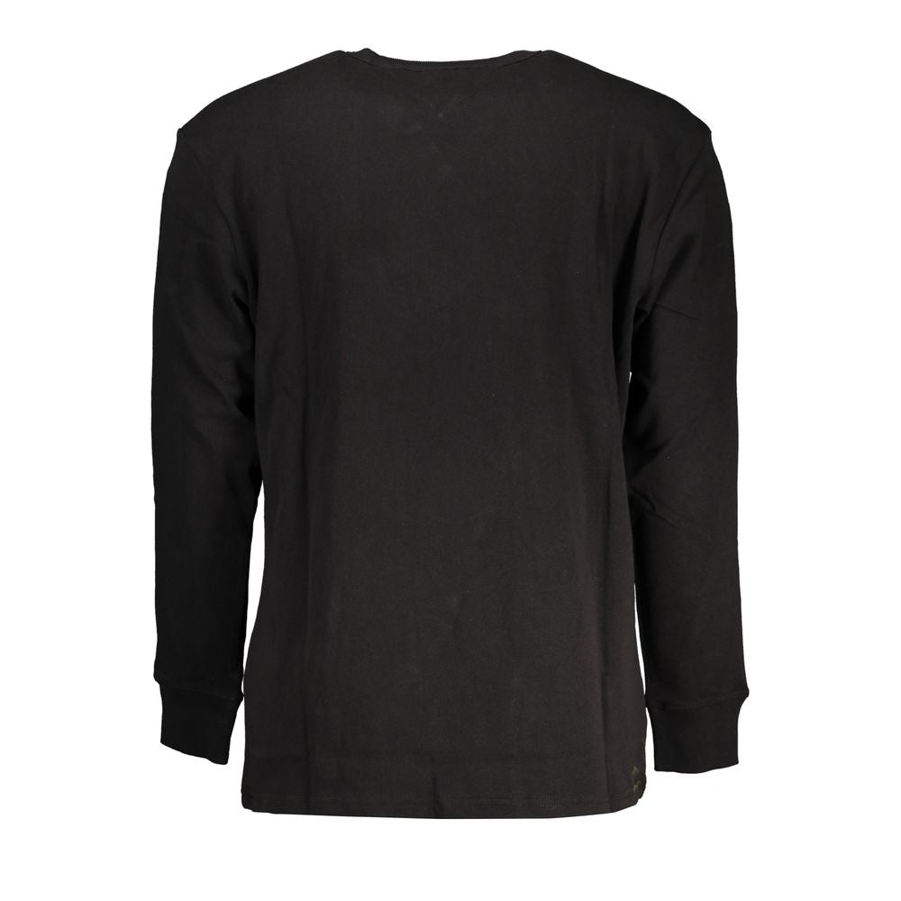 Black Cotton Men TShirt