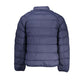 Blue Polyamide Men Jacket