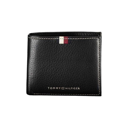 Black Leather Men Wallet