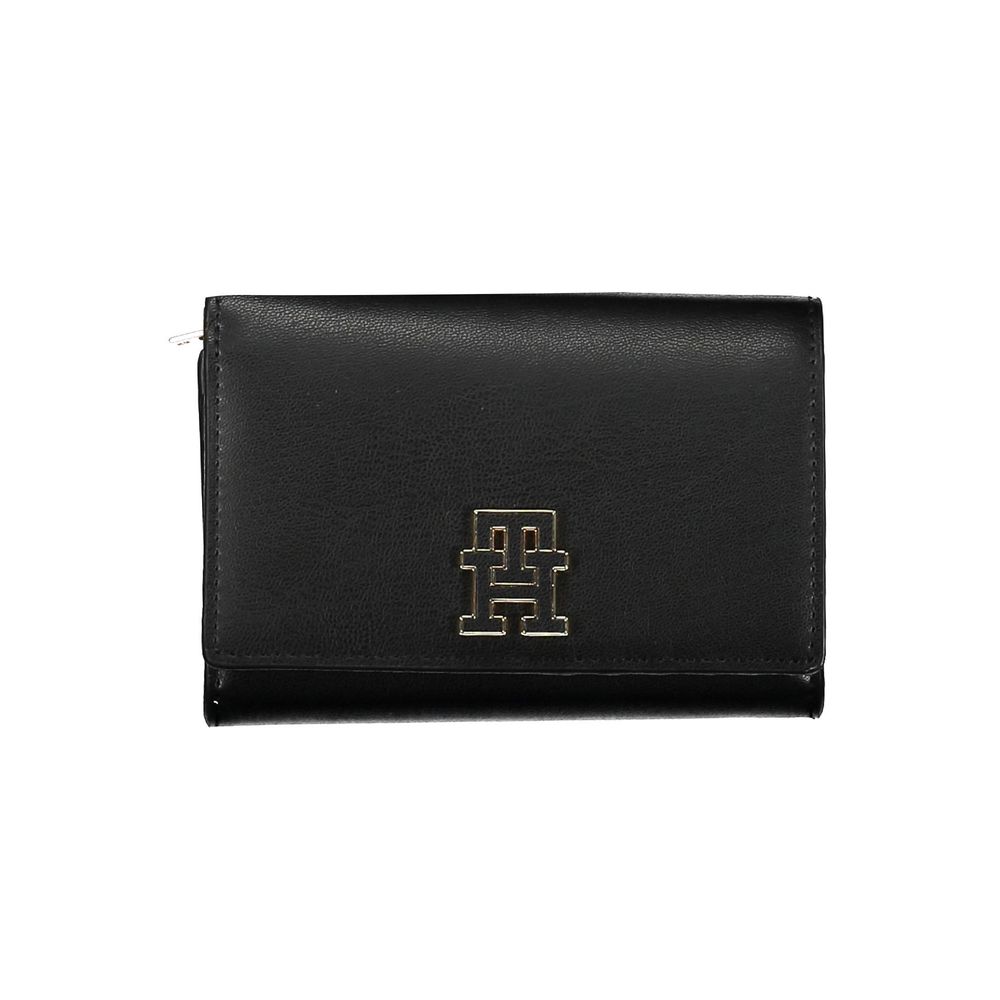 Black Polyethylene Women Wallet