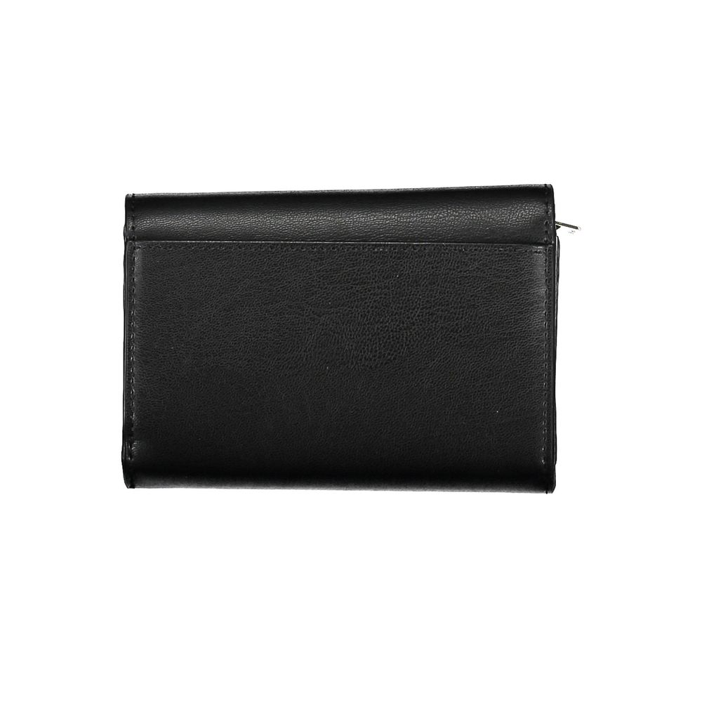 Black Polyethylene Women Wallet