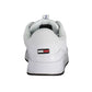 White Polyethylene Men Sneaker