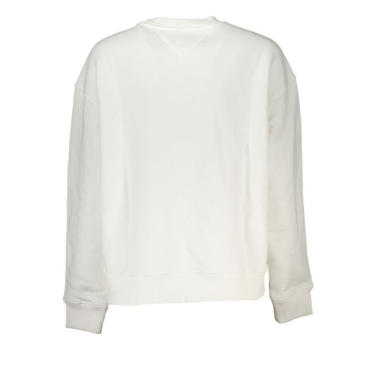 White Cotton Women Sweater