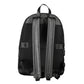 Elegant Black Urban Backpack with Contrast Details