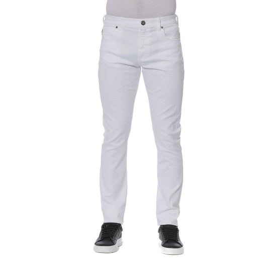 White Cotton Men Jean