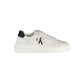 Eco-Chic White Sneakers with Contrast Details