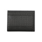 Elegant Leather Card Holder with Contrasting Details