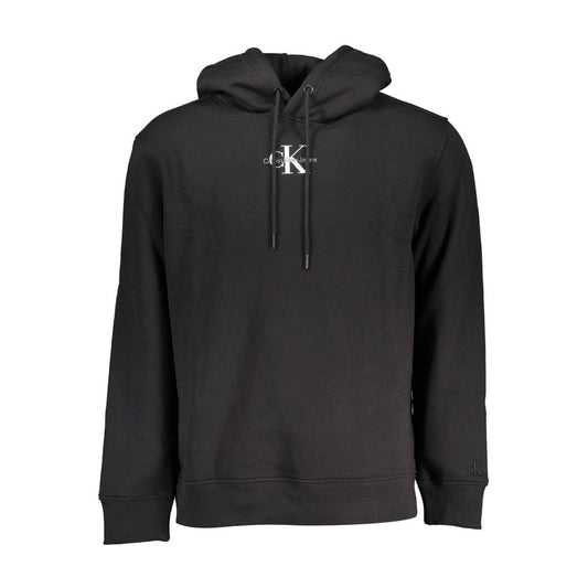 Sleek Embroidered Hooded Sweatshirt