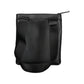 Elegant Black Shoulder Bag with Contrasting Details