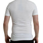 Crown Embroidered White Cotton Polo