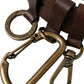 Elegant Brown Calf Leather Belt - Timeless Accessory