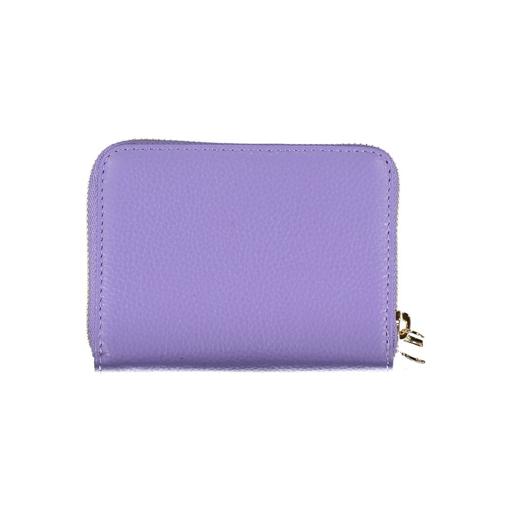 Elegant Purple Polyethylene Wallet