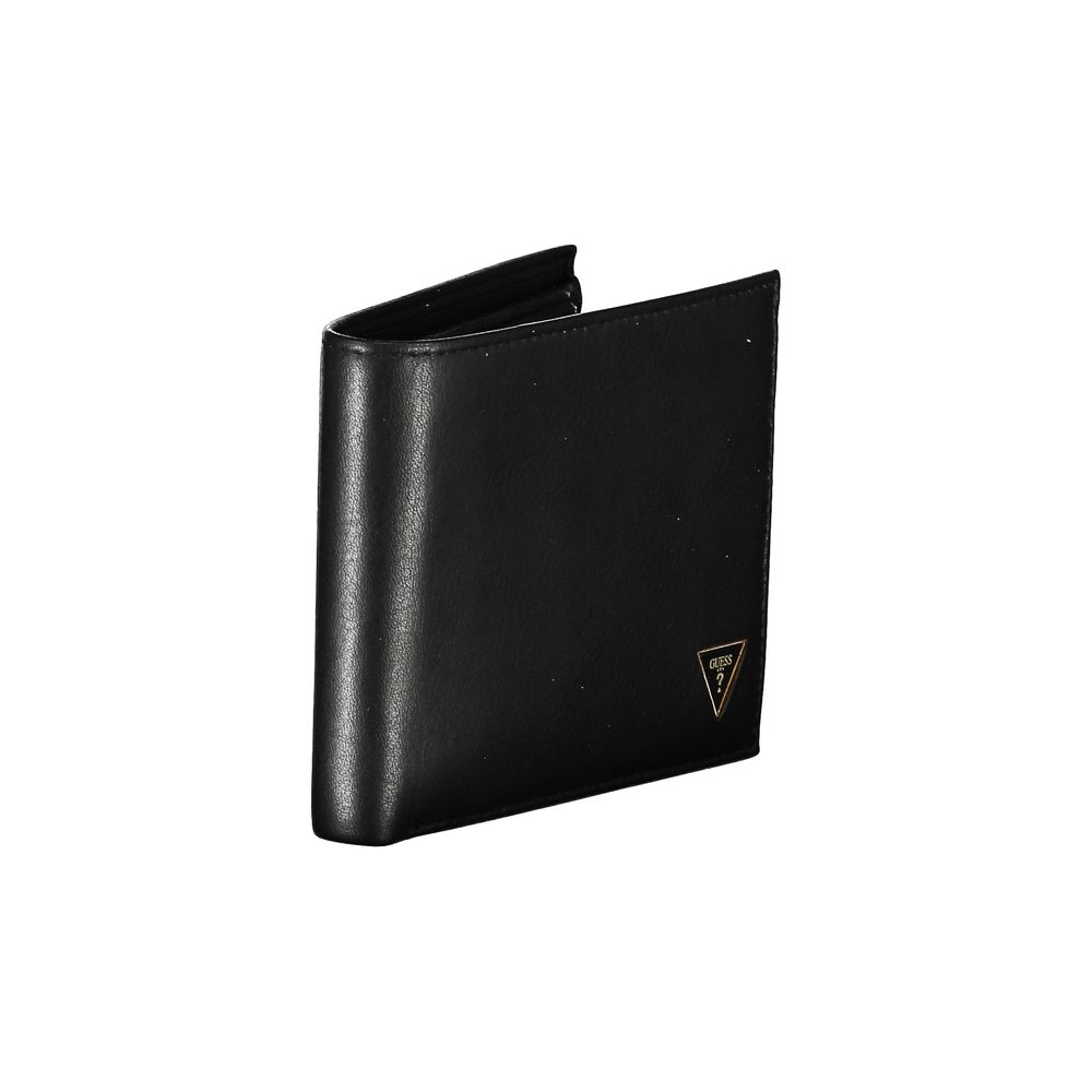 Sleek Leather Bifold Wallet with Coin Purse