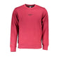 Chic Pink Fleece Crew Neck Sweatshirt