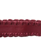 Maroon Elegance Canvas Waist Belt