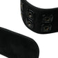 Elegant Suede Waist Belt in Timeless Black