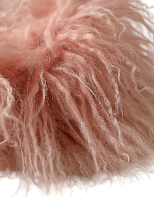 Elegant Pink Fur Earmuffs - Winter Chic Accessory