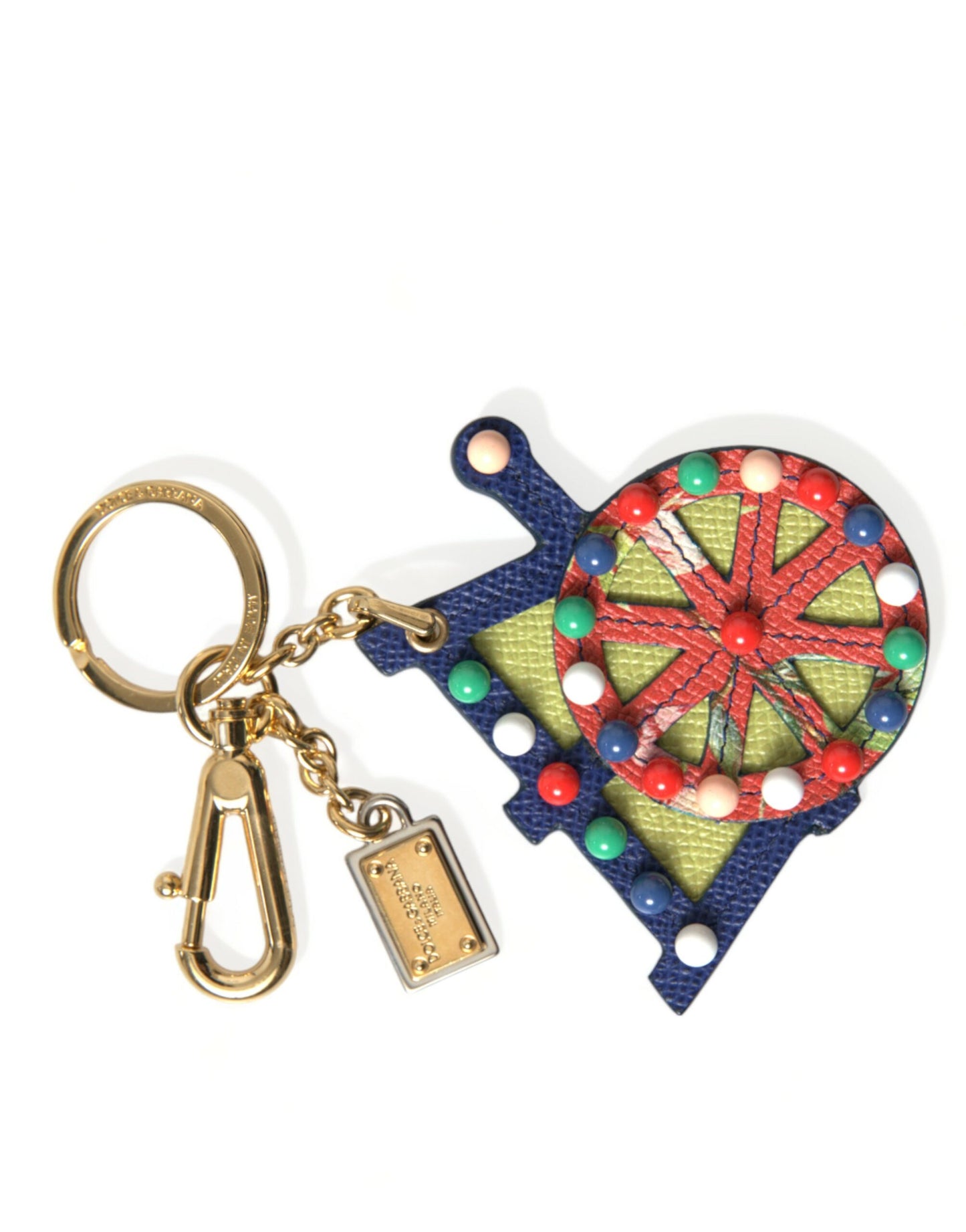 Multicolor Cellulose Designer Keychain