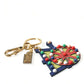 Multicolor Cellulose Designer Keychain