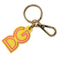 Chic Yellow Gold Keychain Charm