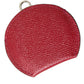 Elegant Red Leather Mirror Holder