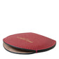 Elegant Red Leather Mirror Holder