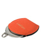 Elegant Orange Leather Mirror Holder