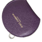 Elegant Purple Leather Mirror Holder