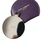 Elegant Purple Leather Mirror Holder