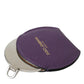 Elegant Purple Leather Mirror Holder