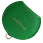 Emerald Leather Hand Mirror Holder