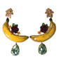 Chic Clip-on Banana Dangle Earrings