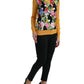 Multicolor Cashmere-Silk Blend Henley Sweater