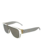 Chic White Acetate Designer Sunglasses