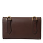 Elegant Leather Shoulder Bag in Rich Brown