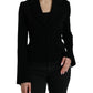 Elegant Black Designer Blazer for Women