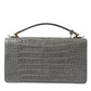 Alligator Leather Medium Shoulder Bag