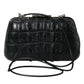 Elegant Crocodile Leather Evening Clutch