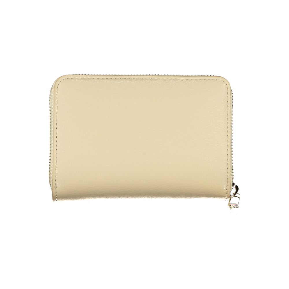 Beige Polyester Wallet