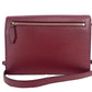 Macken Small Crimson House Check Leather Crossbody Bag