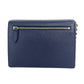 Macken Small Regency Blue House Check Leather Crossbody Bag