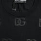 Black DG Logo Pullover Sweatshirt Sweater