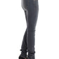 Chic Gray Slim-Fit Skinny Jeans