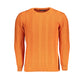 Orange Fabric Sweater