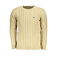 Beige Fabric Sweater