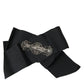 Black Swarovski Crystal Embellished Hair Clip