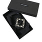 Black Swarovski Crystal Embellished Hair Clip