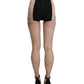 Silk High Waist Mini Hot Pants