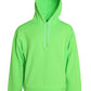 Neon Green Hooded Top Pullover Sweater